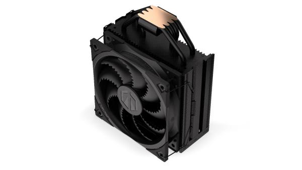 Endorfy chladič CPU Fera 5 Black,  ultratichý,  120mm fan,  PWM,  LGA1700,  AM57