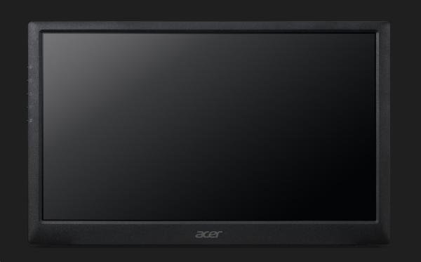 ACER LCD PM161QBbmiuux,  40cm (15.6"), 1920x1080, 250cd/ m2, HDR10, 170/ 170, Černá