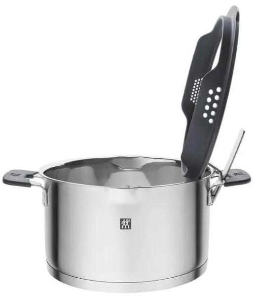 Zwilling Simplify sada 5 nerezových hrnců s poklicemi, slévací poklice, 18/10 nerezová ocel7
