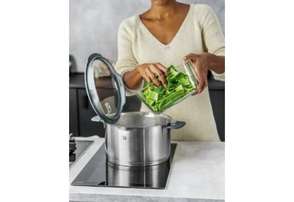Zwilling Simplify sada 5 nerezových hrnců s poklicemi, slévací poklice, 18/10 nerezová ocel10