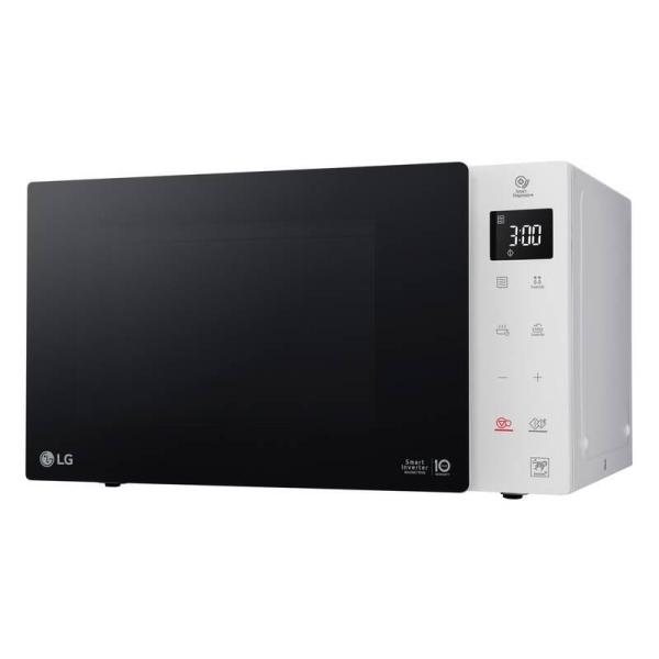 LG MS23NECBW mikrovlnná trouba,  1000 W,  23 l,  5 úrovní výkonu,  LCD displej,  rozmrazování,  bílá2