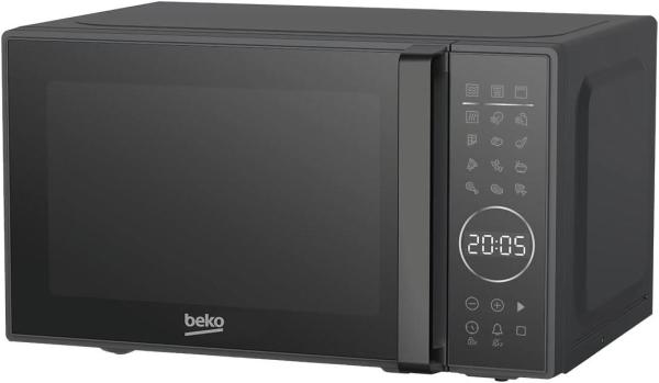 BEKO MGC20130BB mikrovlnná trouba, 700 W, 20 l, 1000 W gril, 6 úrovní výkonu, rozmrazování, černá1