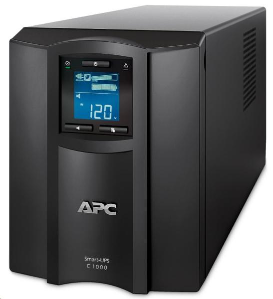 BAZAR - APC Smart-UPS C 1000VA LCD 230V with SmartConnect (600W) - Rozbaleno (Komplet)