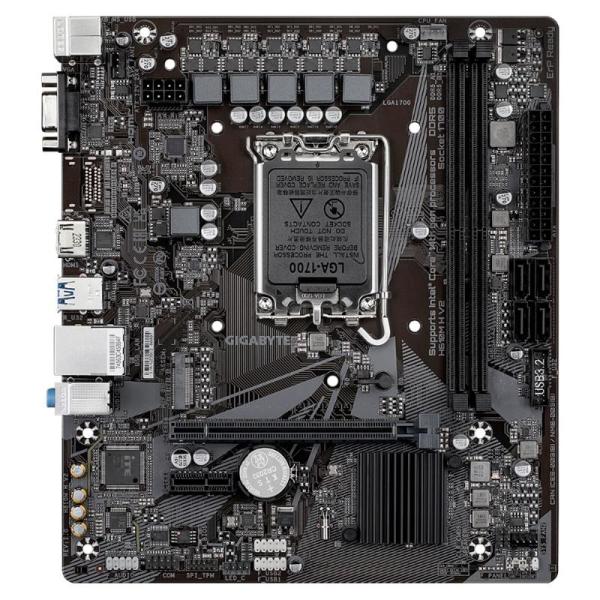 GIGABYTE MB Sc LGA1700 H610M H V2,  Intel H610,  2xDDR5,  1xHDMI,  1xVGA,  mATX1