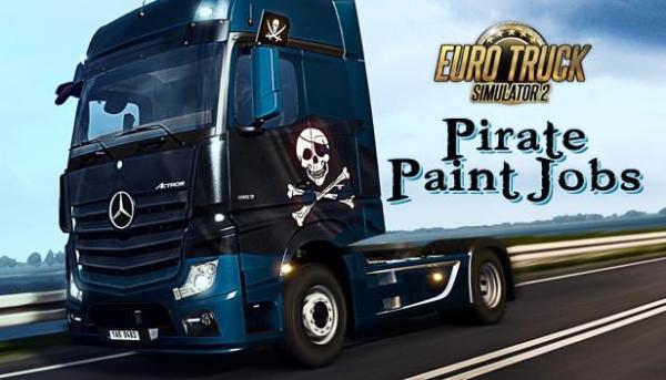 Euro Truck Simulator 2 - Pirate Paint Jobs Pack (PC) klíč Steam