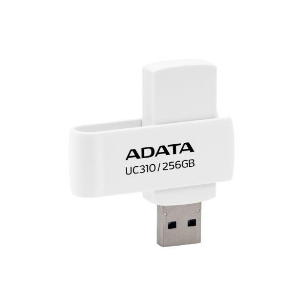 ADATA Flash Disk 256GB UC310, USB 3.2, bílá2