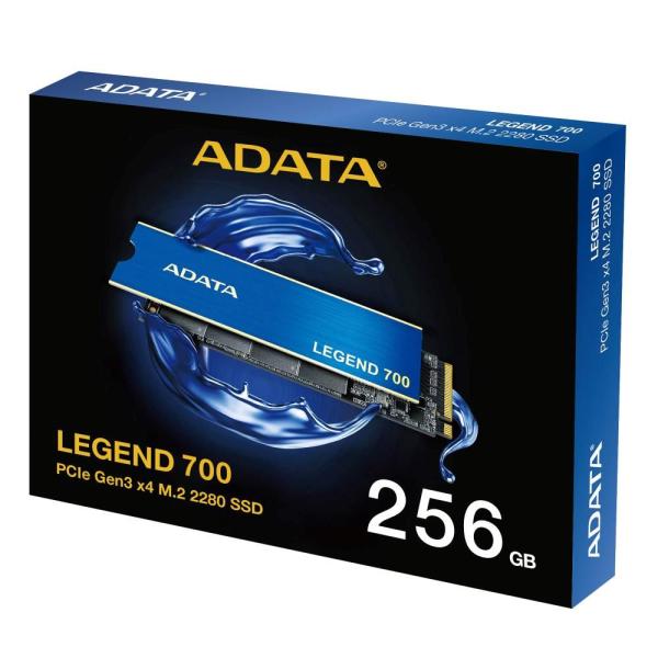 ADATA SSD 256GB LEGEND 700, PCIe Gen3 x4, M.2 2280, (R:1900 W:1000MB s)6