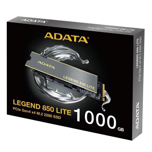 ADATA SSD 1TB LEGEND 850 LITE, PCIe Gen4 x4, M.2 2280, (R:5000 W:3200MB s)6