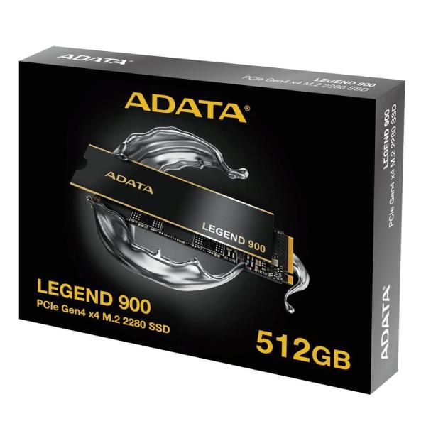 ADATA SSD 512GB LEGEND 900,  PCIe Gen4 x4,  M.2 2280,  (R:6200/  W:2300MB/ s)6