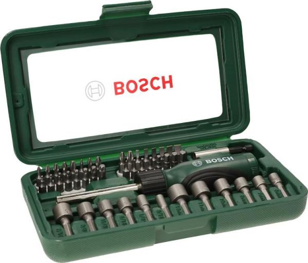 BOSCH 46dílná sada se šroubovákem