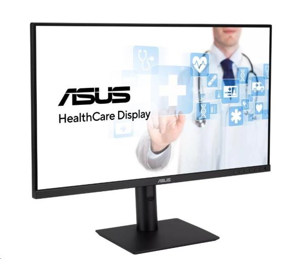 ASUS LCD 27" HA2741A HealthCare Monitor 2560 x 1440 75Hz USB-C, HDMI, DisplayPort Daisy-chain, Ergonomic Stand8