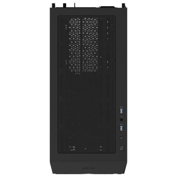 GIGABYTE PC Skříň GB-C102G,  Mid Tower,  2x USB3.0,  Průhledná bočnice,  2x 120mm Fan,  černá4