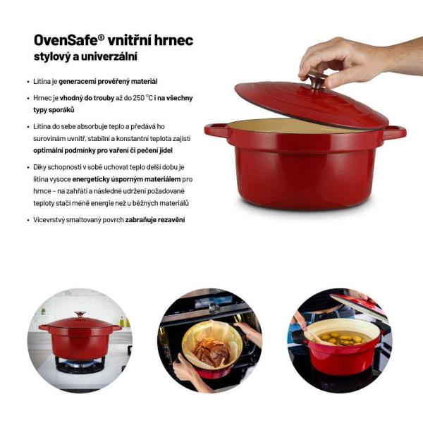 BAZAR - Lauben OvenSafe® Multicooker 6000RS - Rozbaleno (Komplet)1