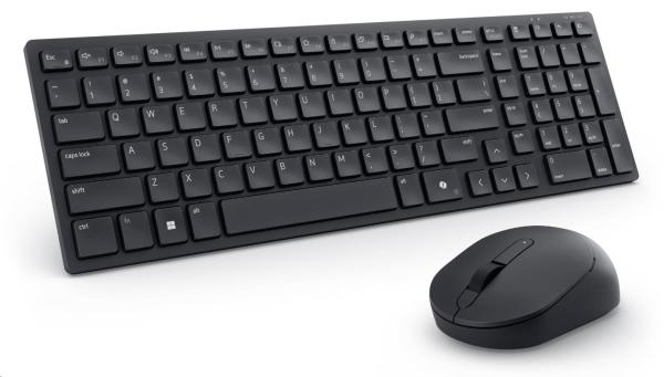 DELL Silent Keyboard and Mouse - KM555 - US International (QWERTY)