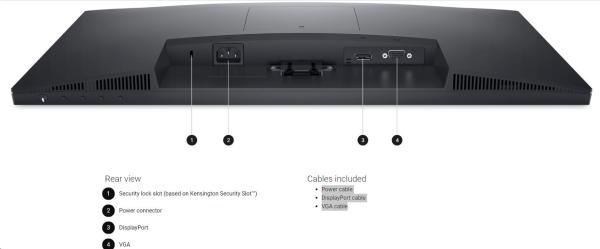 DELL LCD E2425H - 24"/VA/LED/1920x1080/16:9/75Hz/5ms/3000:1/250 cd/m2/DP/VGA/VESA/3YNBD (210-BNJN)1