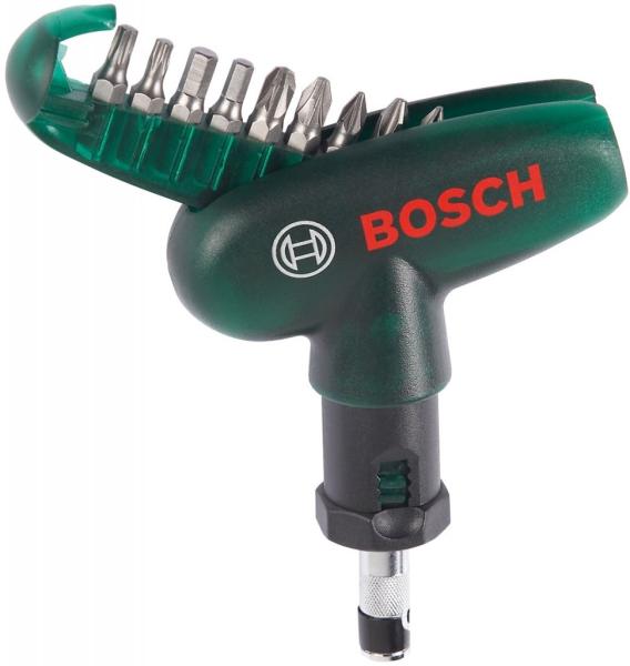 Bosch 10dílná sada šroubovacích bitů „Pocket“