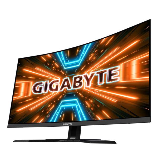 BAZAR - GIGABYTE LCD - 31.5" Gaming monitor M32UC,  Prohnutý VA 1500R,  3840 x 2160 UHD,  144Hz,  3000:1,  POŠKIOZENÝ OBAL1