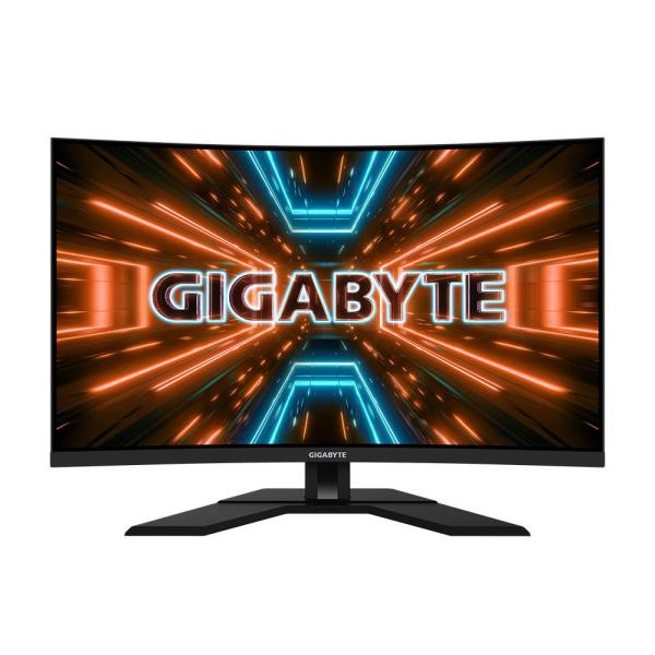 BAZAR - GIGABYTE LCD - 31.5" Gaming monitor M32UC,  Prohnutý VA 1500R,  3840 x 2160 UHD,  144Hz,  3000:1,  POŠKIOZENÝ OBAL3