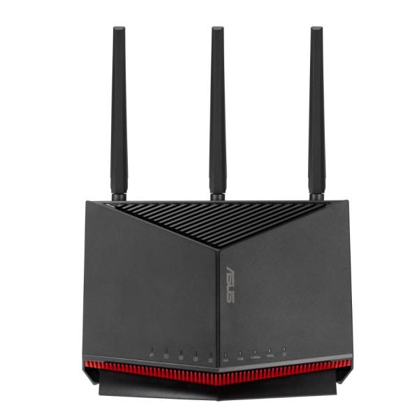 ASUS Router RT-BE86U,  Herní WiFi7 Router,  AiMesh,  2xWAN,  3xLAN,  1xUSB 3.20