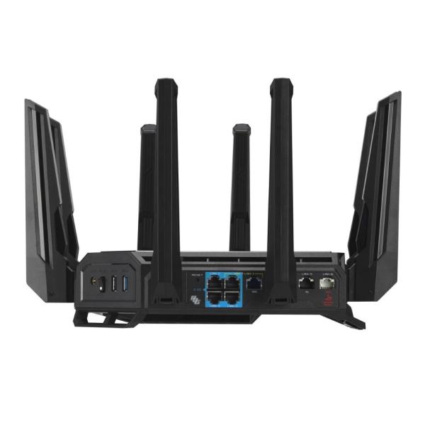 ASUS Herní Router ROG Rapture GT-BE19000,  3-pásmový WiFi7 Router,  2x WAN,  4x LAN,  AiMesh9