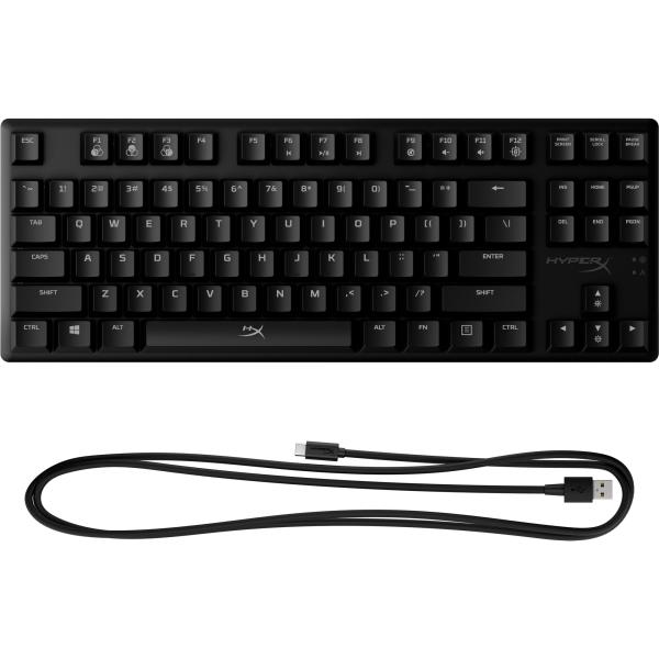 HyperX Alloy Origins Mechanical Gaming Keyboard,  HX Red-US14