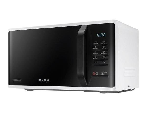 Samsung MS23K3513AW/ BA mikrovlnná trouba,  800 W,  23 l,  6 úrovní výkonu,  displej,  bílá /  černá2