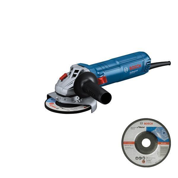 Bosch GWS 12-125 úhlová bruska, 1200 W, 11.000 ot min, aretovatelný spínač, hrubovací kotouče