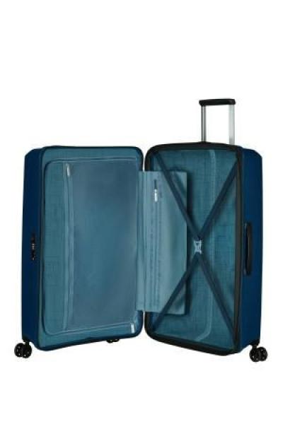 American Tourister Aerostep SPINNER 77 28 EXP TSA Navy blue1