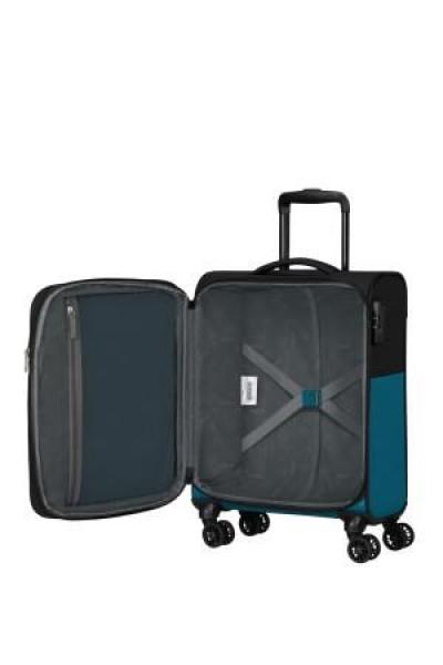 American Tourister Daring dash SPINNER S EXP TSA Black Blue1