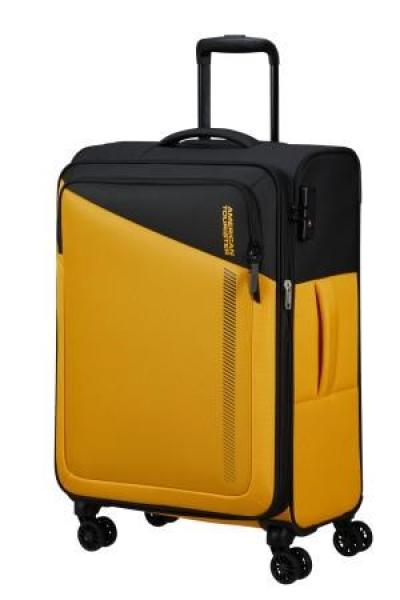 American Tourister Daring dash SPINNER M EXP TSA Black Yellow