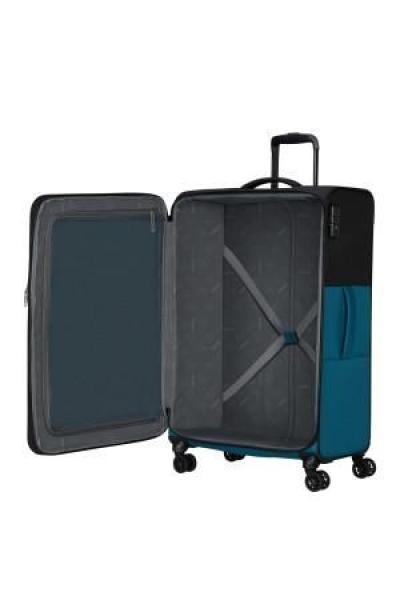 American Tourister Daring dash SPINNER L EXP TSA Black Blue1