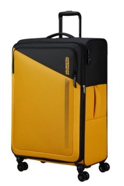 American Tourister Daring dash SPINNER L EXP TSA Black Yellow