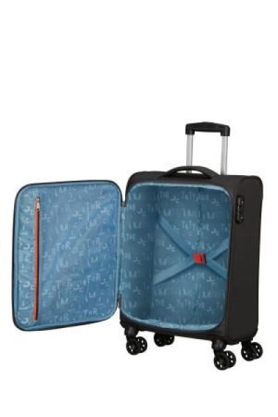 American Tourister Sea Seeker SPINNER 55 20 TSA Charcoal Grey1