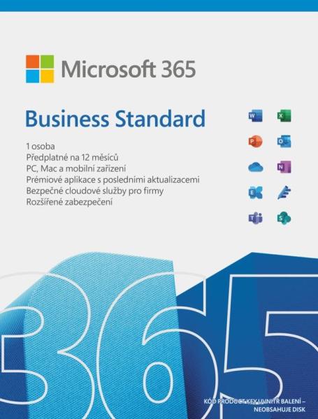 Microsoft 365 Business Standard ENG (1 rok)