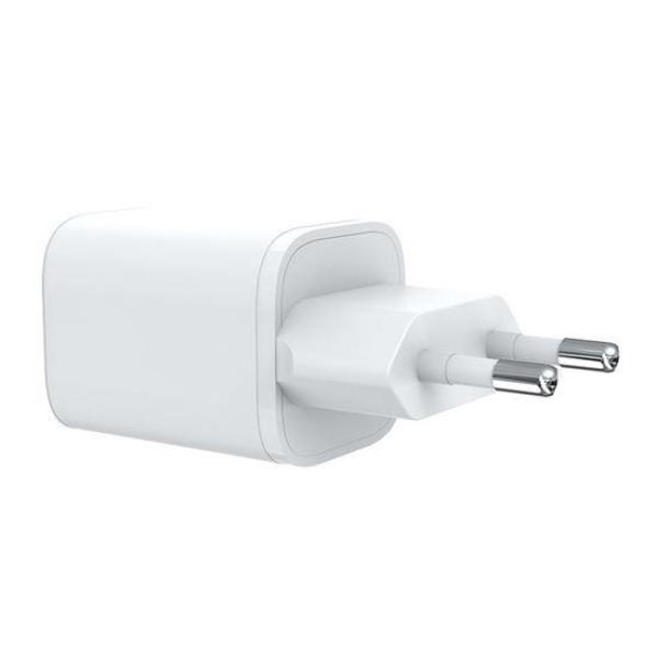 Solight rychlonabíječka USB-C + USB-A, GaN 33W PD, bílá1