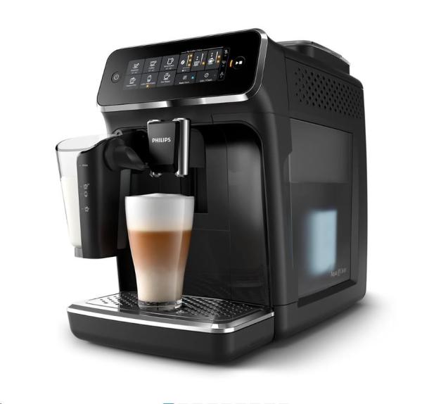 Philips Series 3200 LatteGo EP3241/ 50 automatický kávovar,  1500 W,  15 bar,  vestavěný mlýnek