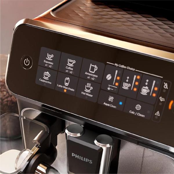 Philips Series 3200 LatteGo EP3241/ 50 automatický kávovar,  1500 W,  15 bar,  vestavěný mlýnek3