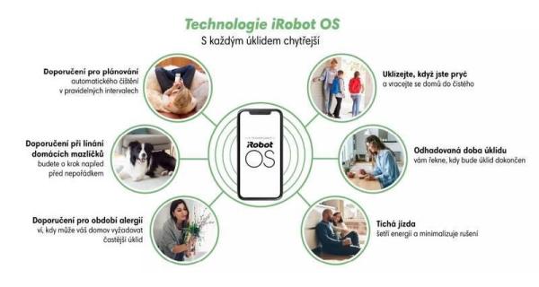 BAZAR - iRobot Roomba i8+ Combo (i8578) robotický vysavač s mopem,  mobilní aplikace,  navigace iAdapt 3.0 - použité11