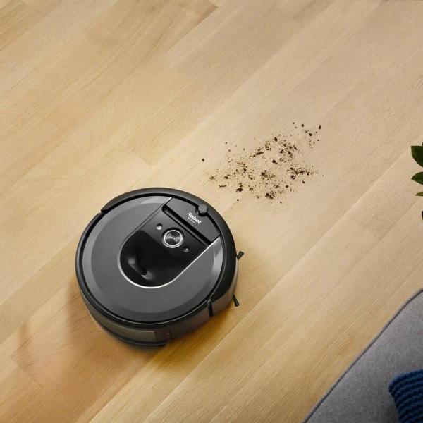 BAZAR - iRobot Roomba i8+ Combo (i8578) robotický vysavač s mopem,  mobilní aplikace,  navigace iAdapt 3.0 - použité5