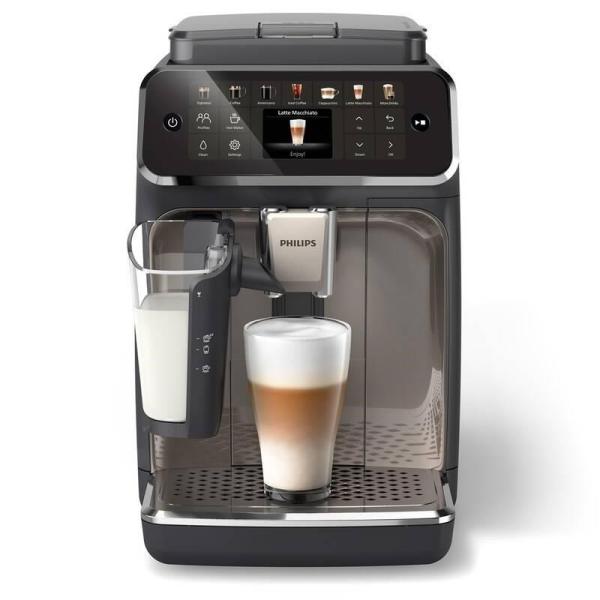 Philips Series 4400 LatteGo EP4449/ 70 automatický kávovar,  1500 W,  15 bar,  vestavěný mlýnek,  uživatelské profily