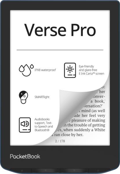 POCKETBOOK 634 Pocketbook Verse Pro - Azure + pouzdro1