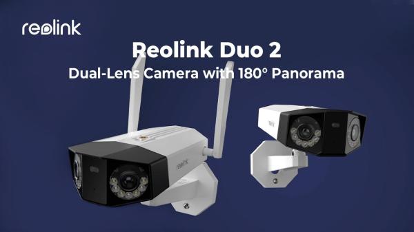 REOLINK bezpečnostní kamera Duo Series W730,  Duo 2 WiFi,  PIR,  Wi-fi,  duální čočky1