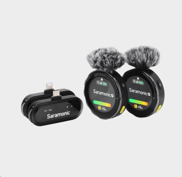 Saramonic Blink Me U2 2-Person Wireless Microphone with Custom Recording Transmitters11