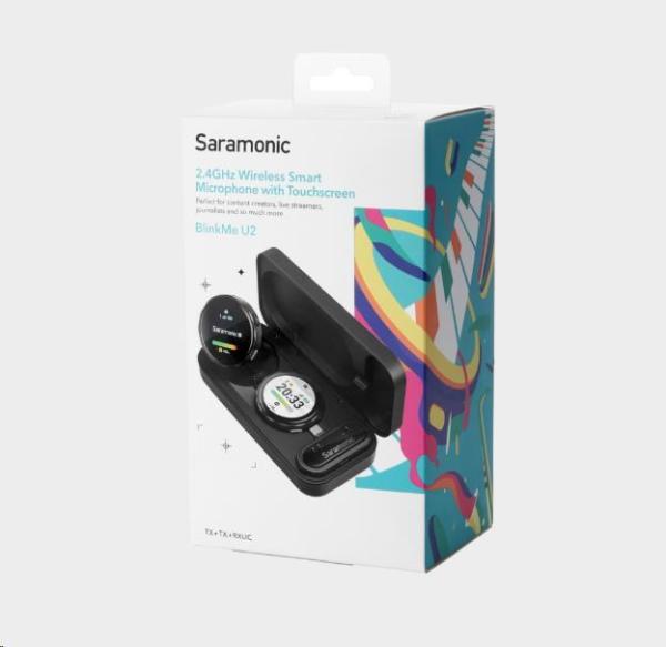 Saramonic Blink Me U2 2-Person Wireless Microphone with Custom Recording Transmitters12