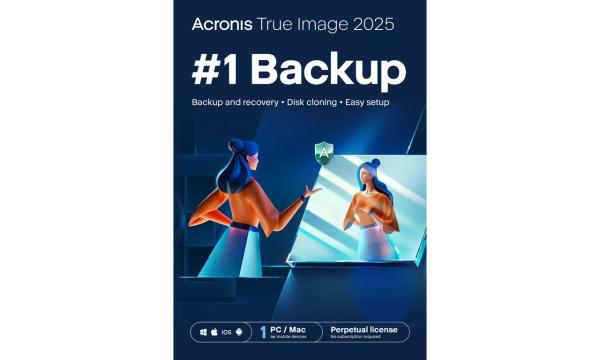 Acronis True Image 2025 - 1 Computer ESD,  Perpetual