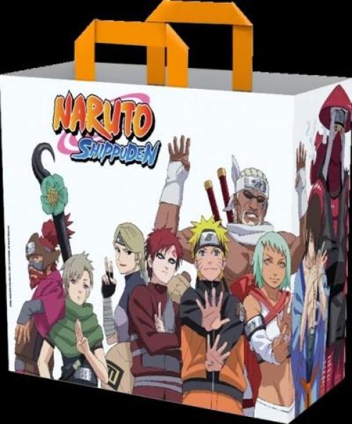 Konix Naruto Shopping Bag white