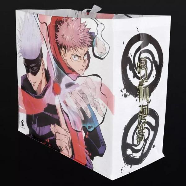 Konix Jujutsu Kaisen white Shopping Bag1