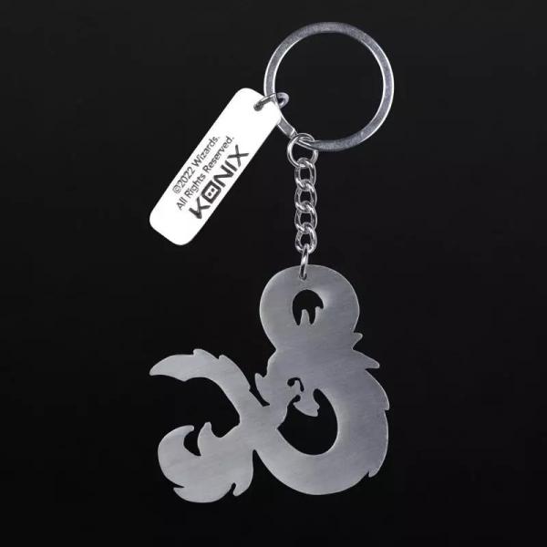 Konix Dungeons & Dragons "3D Logo" Metal Keychain1