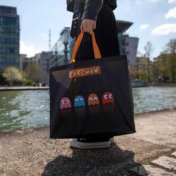 Konix Pac-Man Black Shopping Bag4