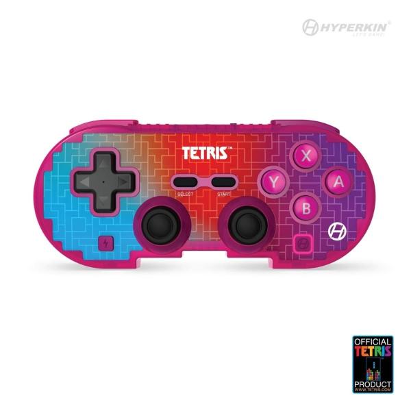 Hyperkin Pixel Art Wireless Bluetooth Controller Official Tetris® Ed. Switch® PC Mac® Android®(Hyper Gradient)